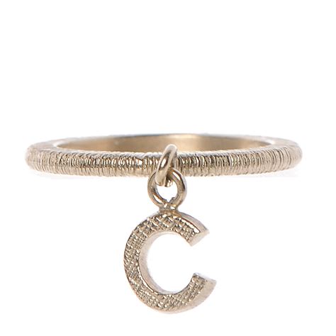 chanel cc logo ring replica|chanel stackable ring doorbell.